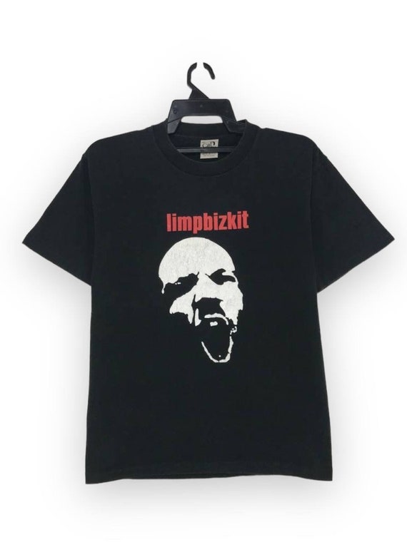 Vintage 90s Limp Bizkit American Nu Metal Band Tshirt Tee Rap Hip 