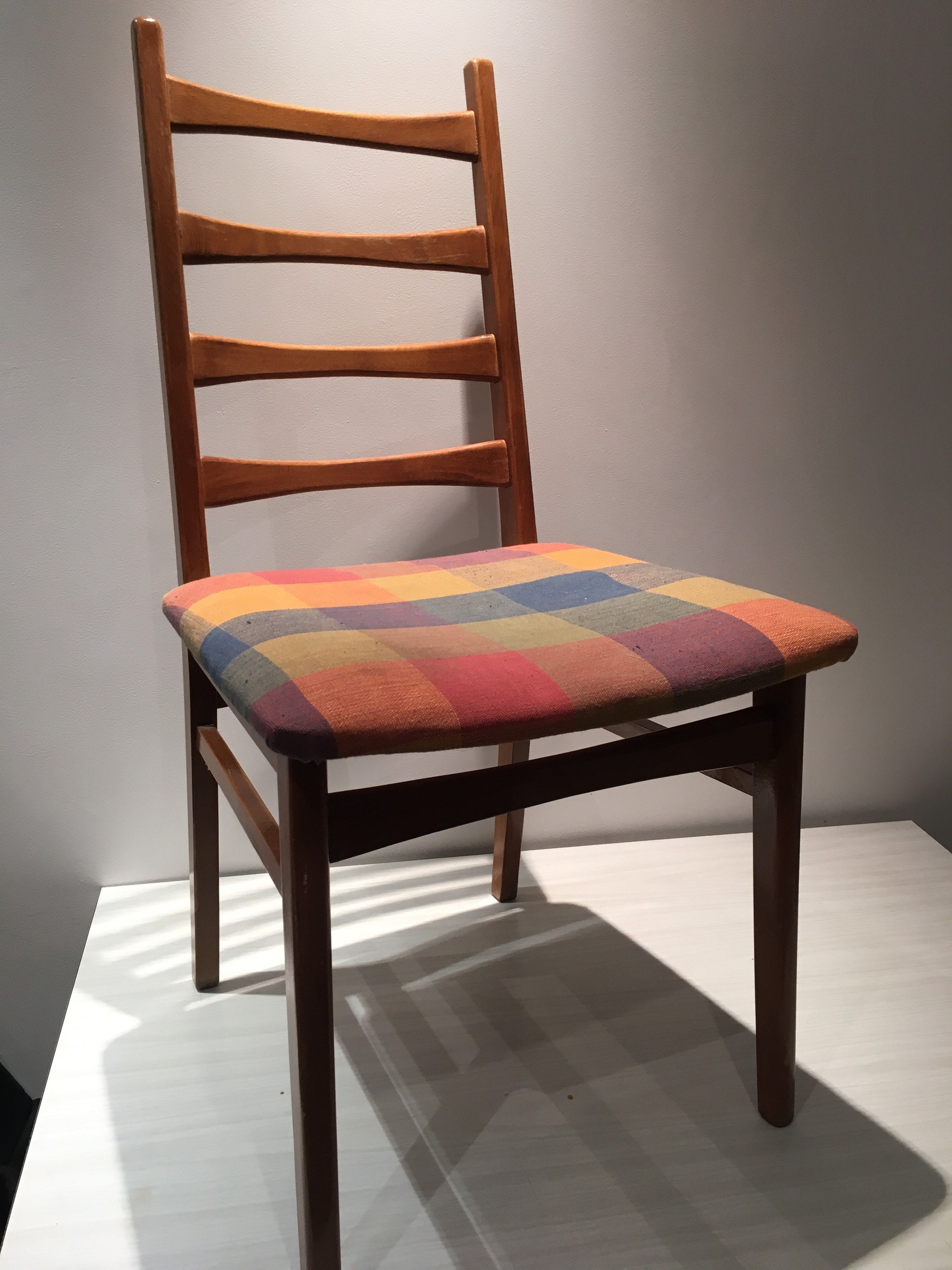 Mid Century Teak Ladder Back Chair Etsy UK