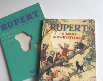 RUPERT the Bear, 1944 Vintage edition reprint