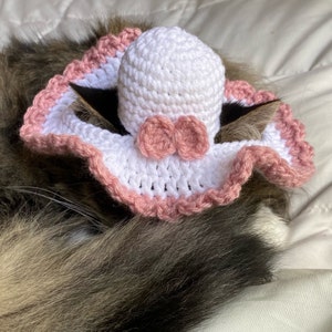 Crochet Cat Hat Pattern - Crochet Cat Hat with Ear Holes - Hat for Cats Pattern - Written Pattern - PDF Digital Download - Pattern Only