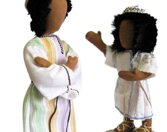 Biblical narrative figures: Jesus teaches in the temple