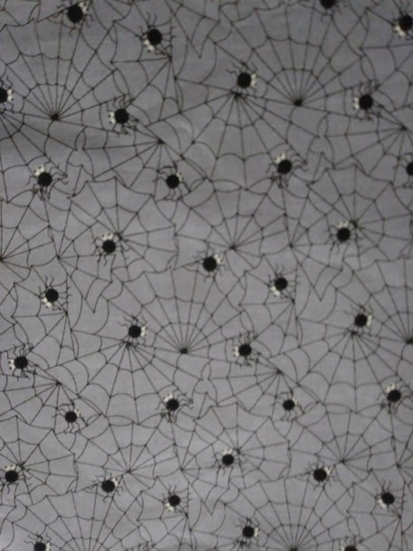 Spiders and Spider  theme Fabric 9x44 Inches Etsy