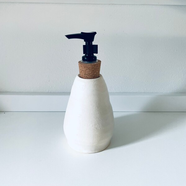 Handmade Ceramic Soap Dispenser Etsy