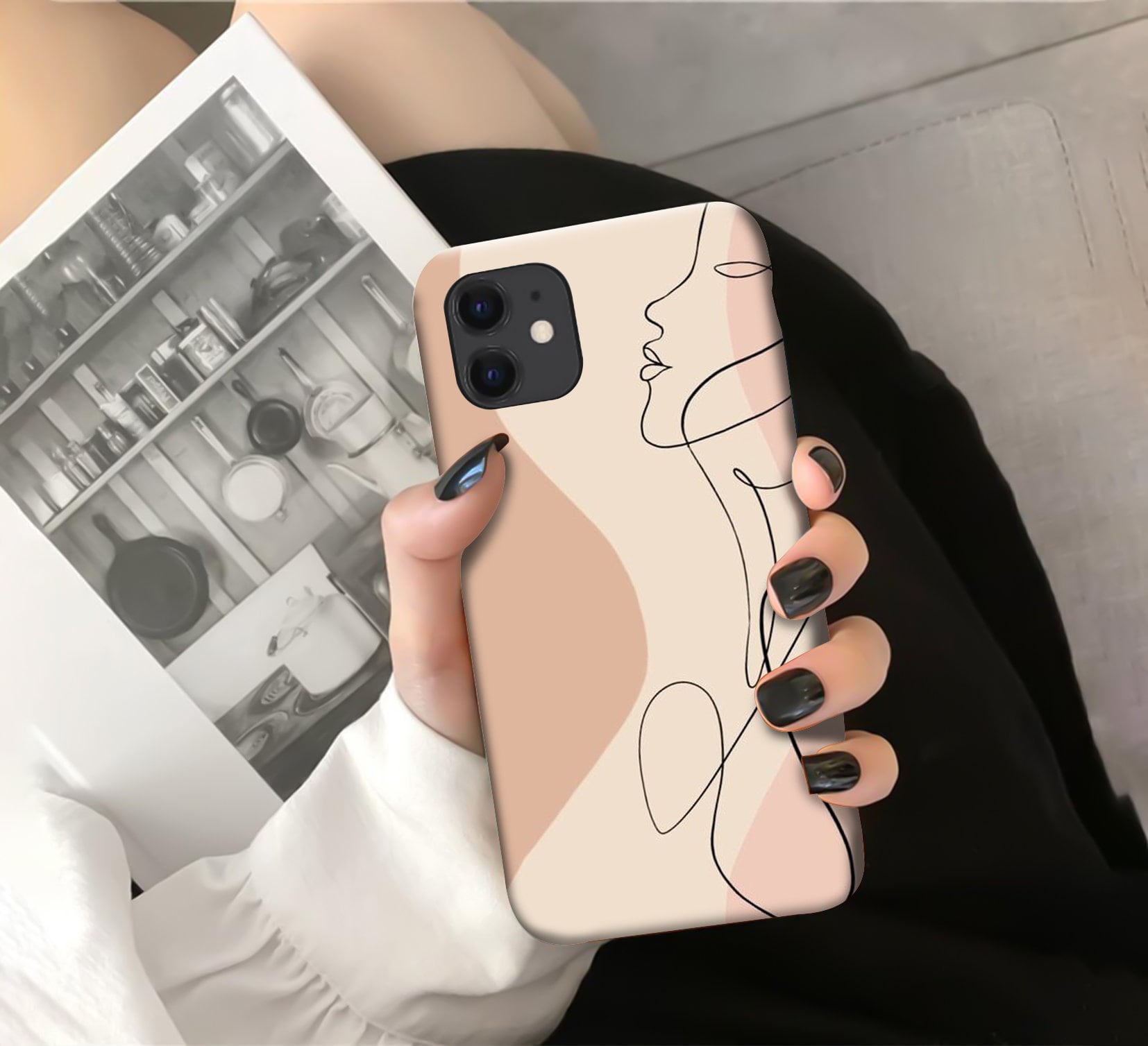 Abstract Phone Case Moderne pour la variété de liPhone et Etsy