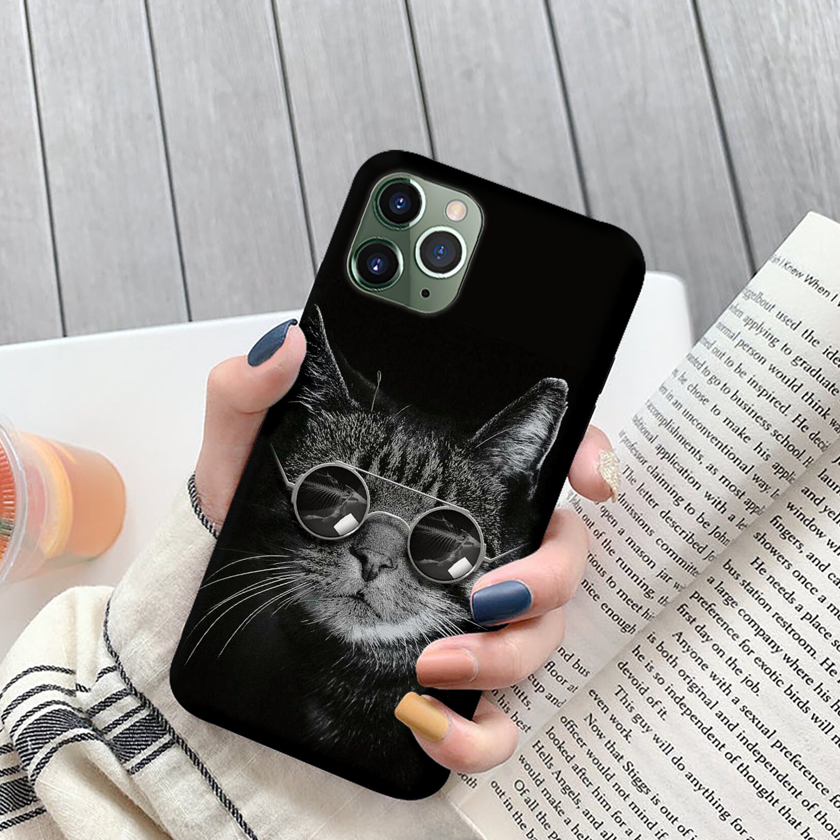 Cute Cat Phone Case For iPhone 12 case iPhone 11 case iPhone Etsy