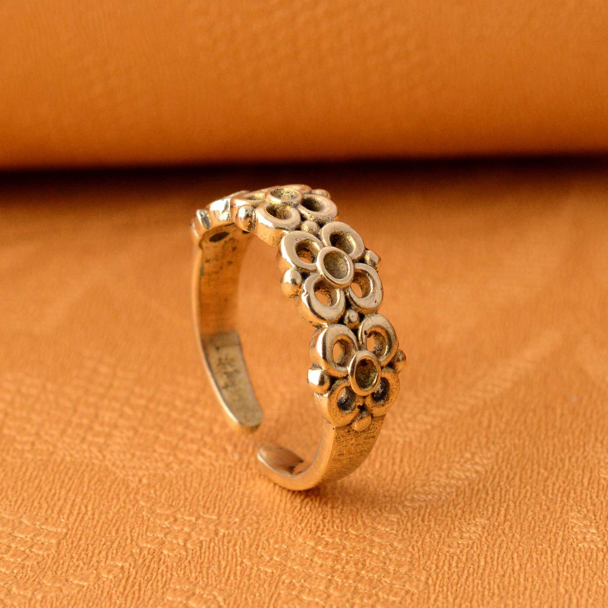 Midi Boho Multi Flower Ring, Flower Of Life ring, Adjustable Flower Ring, Minimalist Floral Ring, Personalized Gifts, Unique Gift for Her