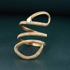 Arthritis Ring, Splint Knuckle Ring, Simple Midi Ring, Statement Ring, Thumb Ring, Ring for Women, gift for her, valentine gift, boho ring