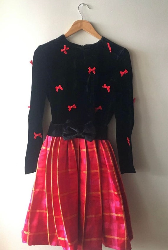 Escada Velvet- Silk Dress
