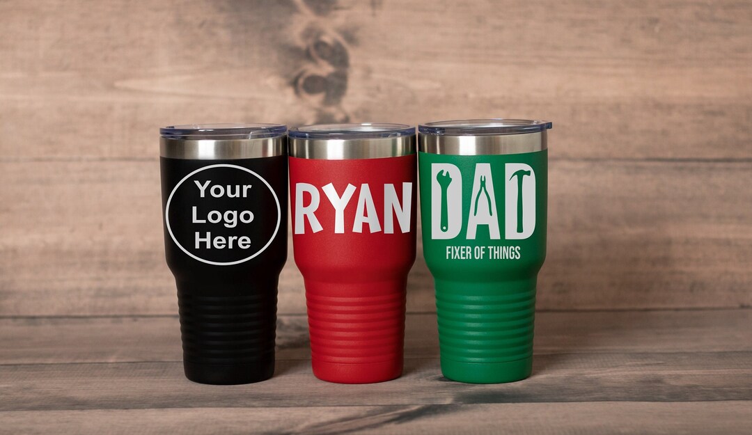 Personalized Insulated Stainless Steel 30oz Tumbler Custom Engraved ...