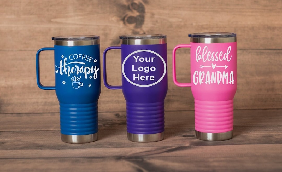 Custom 20oz Travel Mugs Insulated Travel Mug Personalized Stainless