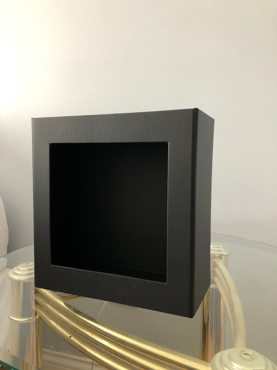 Deep Shadowbox - Paper Light Box, Paper Lightbox Display Case, 3d paper light box, Cricut Shadowbox, Silhouette Shadowbox