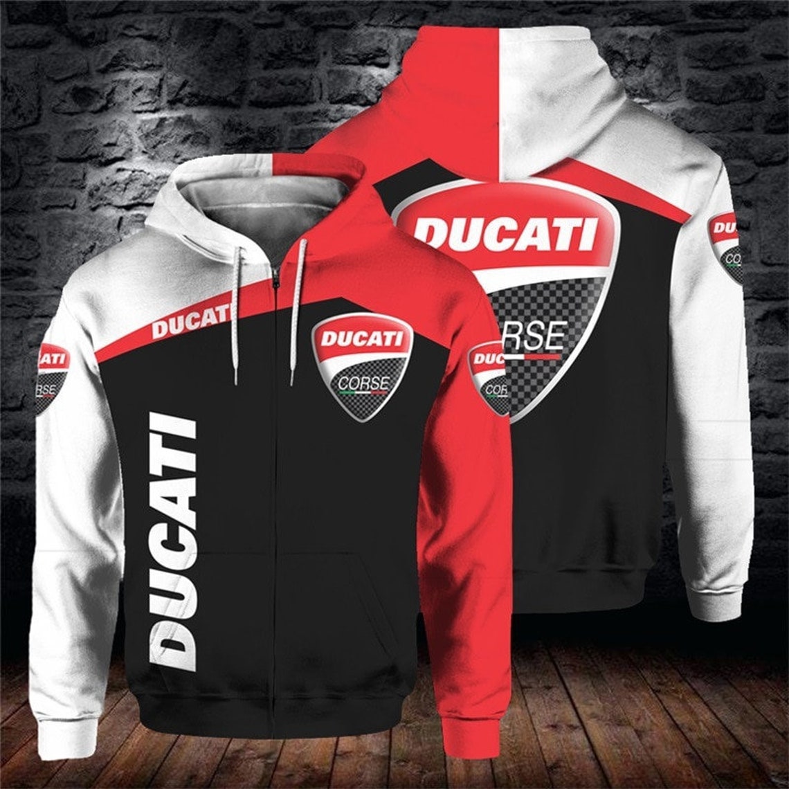 Ducati hoodie cloth hooded hoodie unisex gift new | Etsy