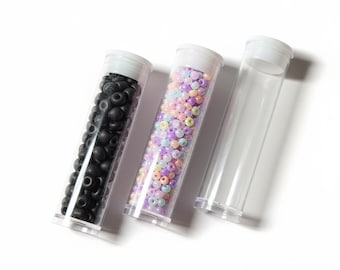 2.25in Storage Tubes, Bead Tubes, Plastic Tubes