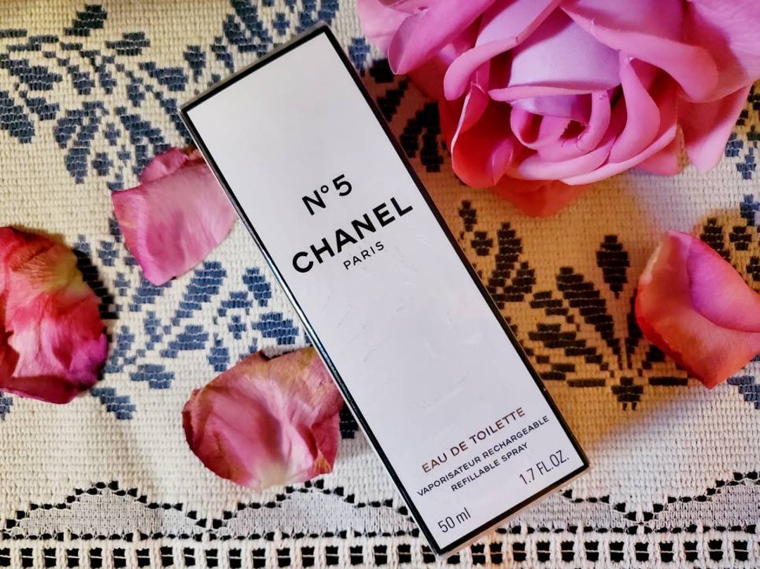 Chanel No. 5 Eau De Toilette Rechargeable Refillable Spray 1.7 