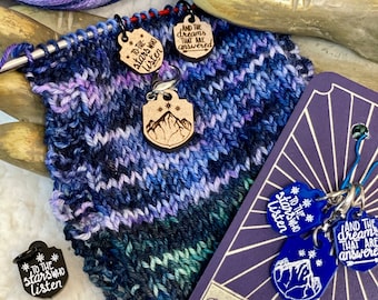 Night Court Stitch Marker Set