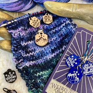 Night Court Stitch Marker Set