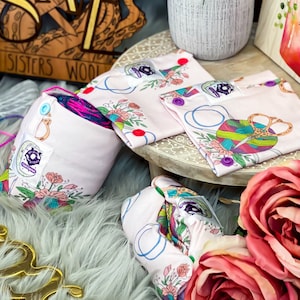 Floral Yarn Ball Yarn Cozy