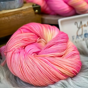 Peachy Keen - Indie Dyed Yarn