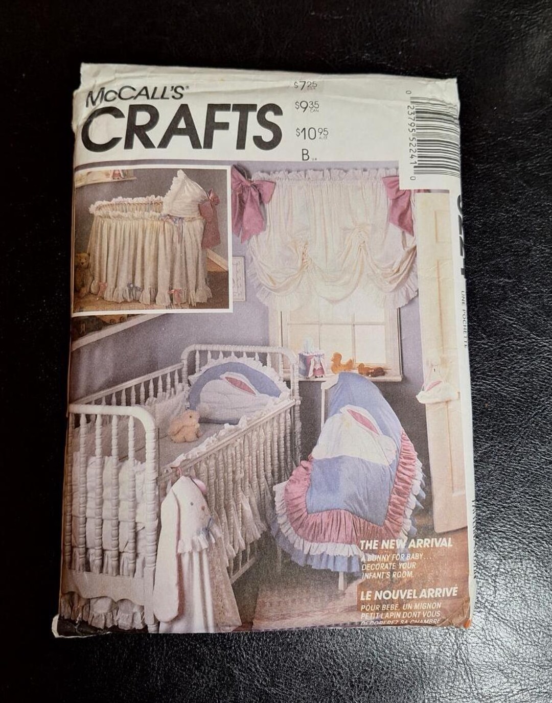 Mccalls Baby Room Accessory Sewing Pattern # 5224, Uncut Vintage ...