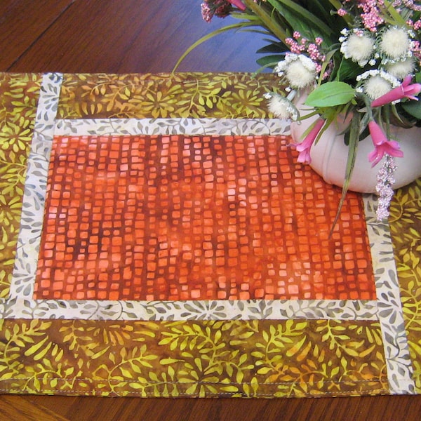 Batik Placemat Etsy