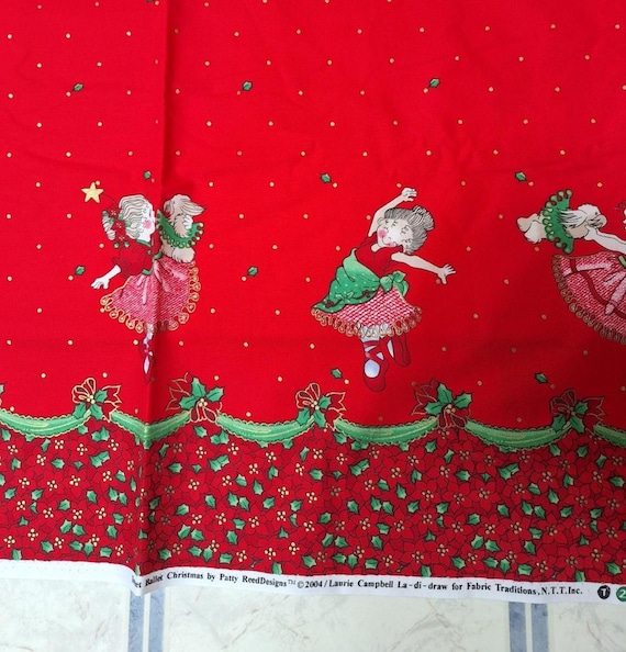 christmas fabric for dresses Fabric Traditions Christmas Santa Red Cotton Home Decor Fabric | 44in