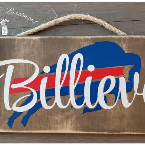 Buffalo Bills Billieve Yard Sign Etsy