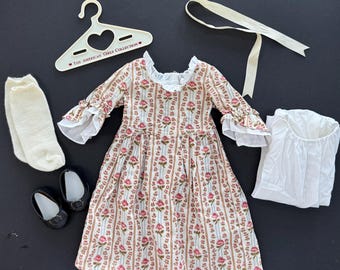Pleasant Company American Girl Doll Kit Kittredge's Birthday Dress Green  Floral Outfit Doll Clothes Hooverette - Etsy