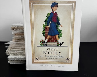 Pleasant Company American Girl Doll Book One "Meet Molly" an American Girl Story first edition printing soft cover historical children's