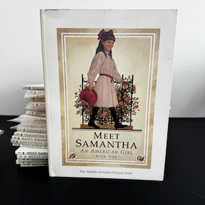 Pleasant Company American Girl Doll Book One &quot;Meet Samantha&quot; an American Girl Story first edition printing soft cover historical children&#39;s