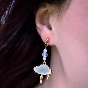 Cloudy Dreams Dangle Earrings