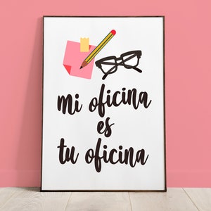 Mi Oficina es Tu Oficina- Bilingual School Counselor Decor - Decoración para consejeras