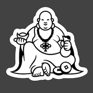 Buddha - Spiritual Buddhism Healer - Vinyl Decal