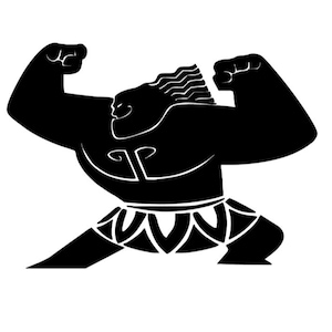 Maui from Disney&#39;s© Moana© Vinyl Decal