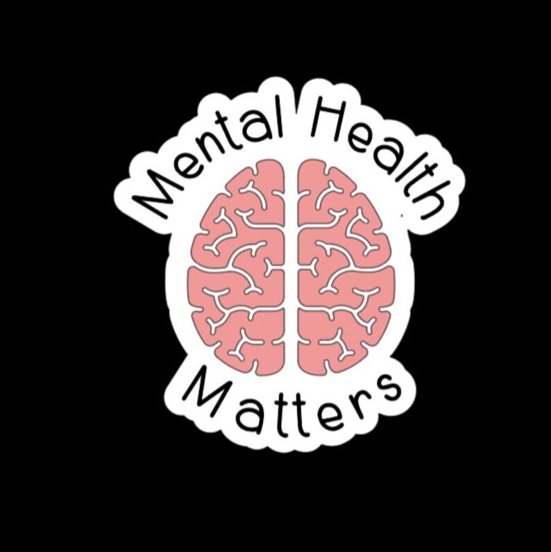 Mental Health Matters - Vinyl Decal - Etsy