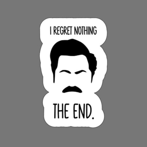 I Regret Nothing Corgi | Vinyl Sticker I Regret Nothing Corgi | Vinyl Sticker