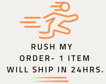 Rush my order | Order will ship in 24h | Only for items in the Boxesforheroes store.
