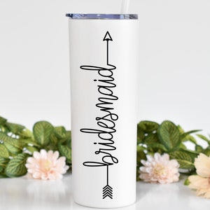 Bridesmaid tumbler, Bride tumbler,  Maid of Honor, Mother of the Bride tumbler,  bachelorette gift