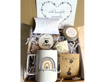 Pet loss sympathy Heroes Gift Box #2. Pet memorial | mans best friend | pet lover grief | pet sympathy gift | bereavement | condolence | dog