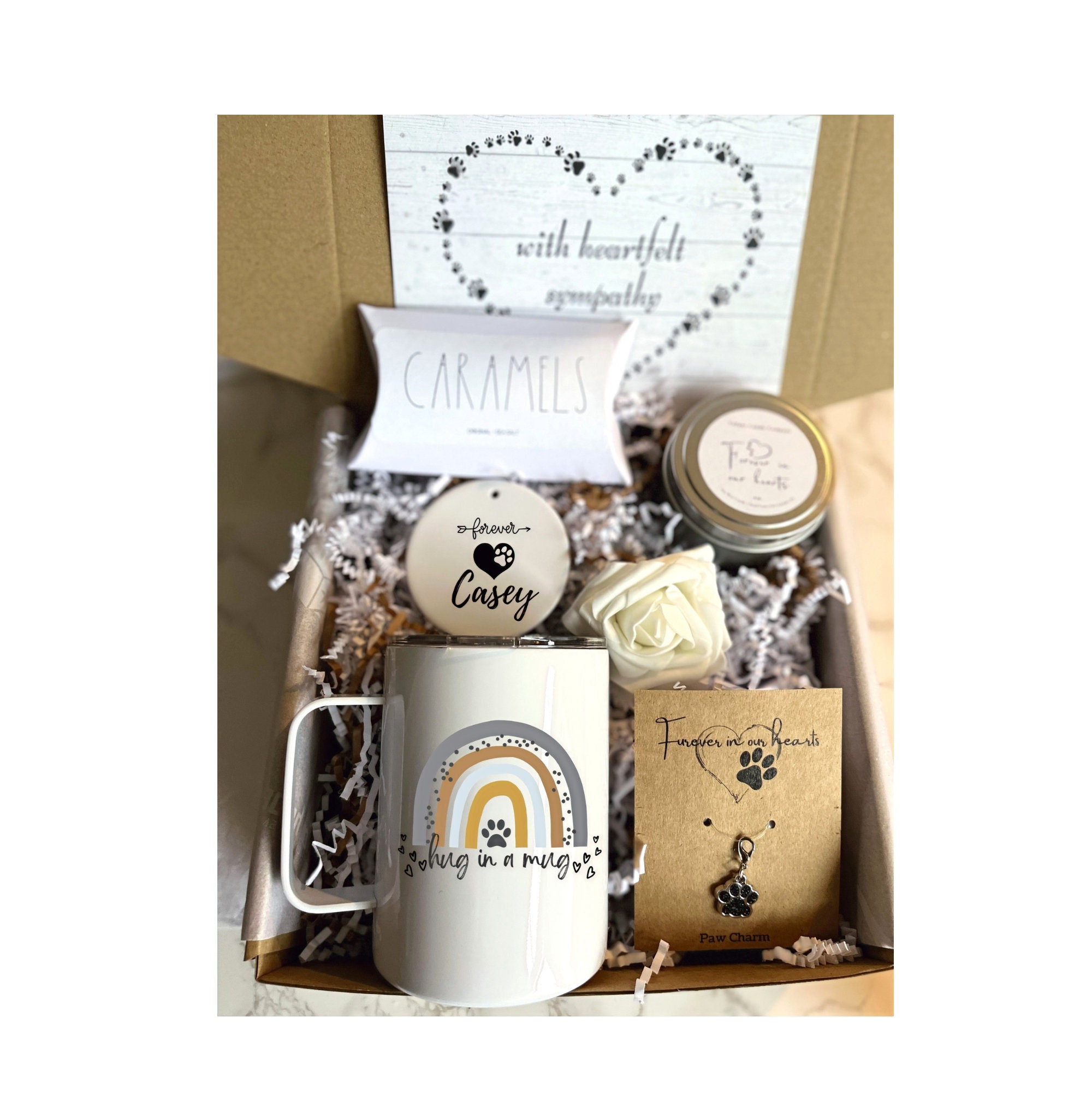 Dog lover cheap sympathy basket