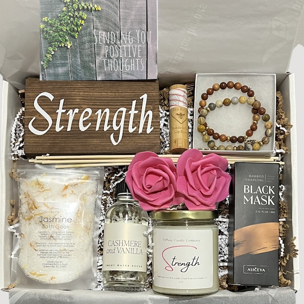 Get Well Soon Heroes Gift Box. Unique gift for her | wife | daughter | girlfriend | woman | mom | teacher | friend | nurse | survivor