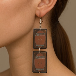 Magic Earrings | MTG | Commander | Standard | Alchemy | Mana | WUBRG | Custom
