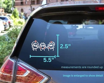 Soot Sprites Decal | Holo Candy | vinyl decal | Ghibli