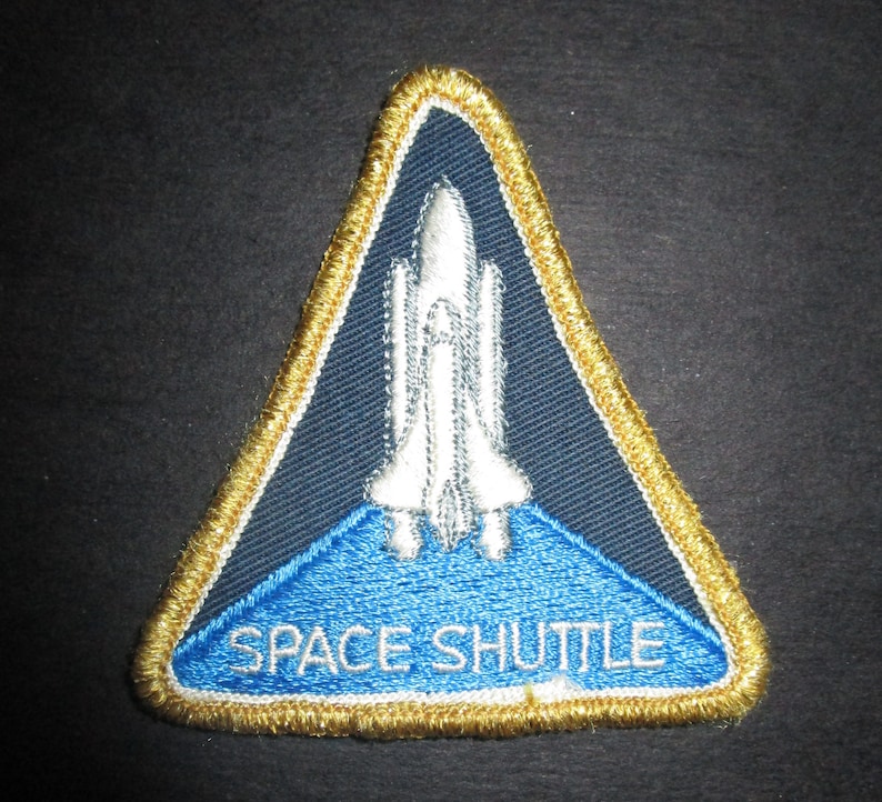 Vintage Patches for Jackets Vintage Patches for Hats Space Gifts Vintage NASA Space Shuttle Patch NASA Patch Travel Patch Space Patch