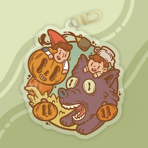 Over the Garden Wall 3 Inch Double-Sided Acrylic Keychain