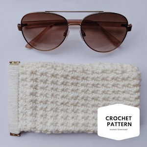PADRÃO DE CROCHÊ | Estojo para óculos de sol, clutch, bolsa | O MJ42