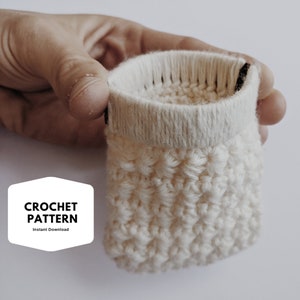 CROCHET PATTERN | Coin purse, clutch, pouch | The MJ43