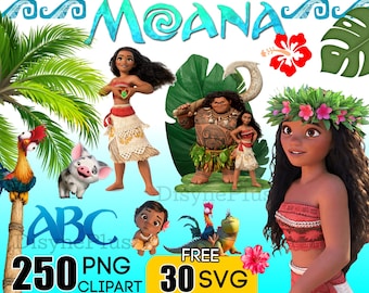 Moana Clipart Etsy