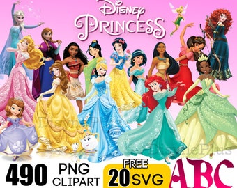 Download Princess Clipart Etsy