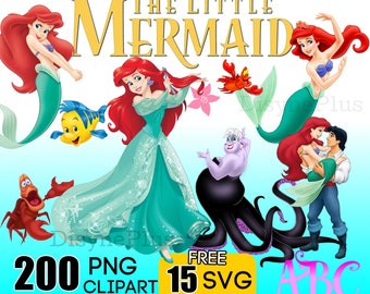 Free Free 279 Little Mermaid Svg Etsy SVG PNG EPS DXF File
