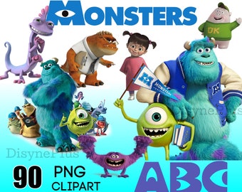 Download Monsters Inc Birthday Svg Etsy